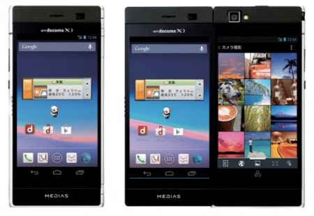 Оператор NTT DoCoMo показал смартфон NEC Medias W N 05E
