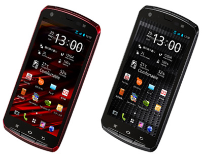 Новый смартфон Fujistu на платформе Nvidia Tegra 3