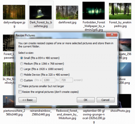 Как изменить размер фотографии с помощью утилиты Image Resizer Powertoy?