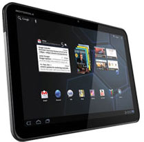 3D Google Maps на экране Motorola XOOM