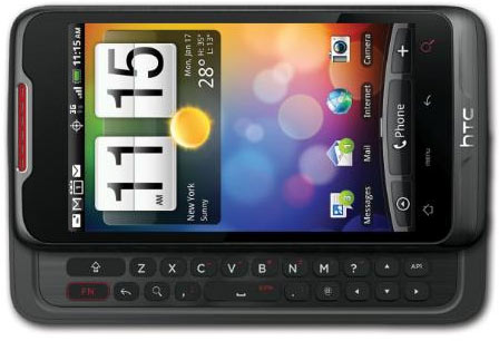 Коммуникатор HTC Merge с одной камерой