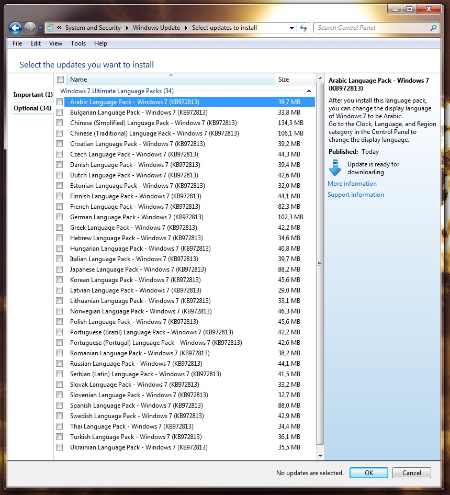 Как изменить язык в Windows 7?