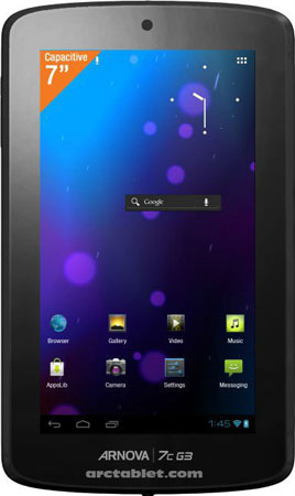 Информация о планшетах Archos Arnova третьего поколения