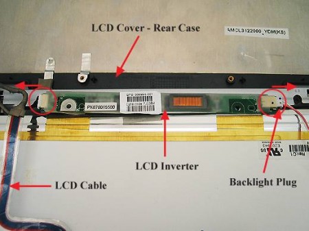 Как восстановить работу LCD дисплея в ноутбуке?