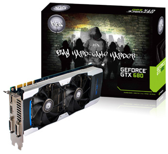 GTX 680 в 2 х модификациях от KFA2