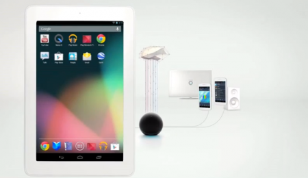 Представлен планшетный компьютер Nexus 7