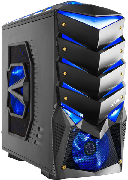 Delux SH891   корпус для энтузиастов с вызывающей внешностью 