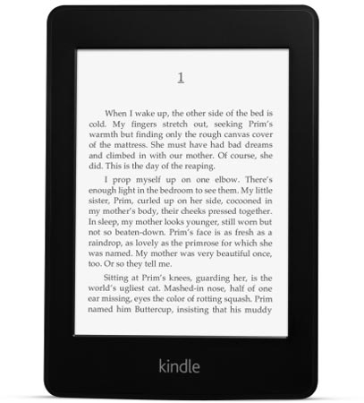 Amazon представил свою новую электронную книжкe Kindle Paperwhite