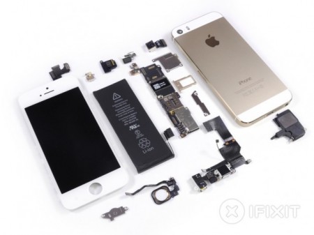 iFixit разобрали Apple iPhone 5s