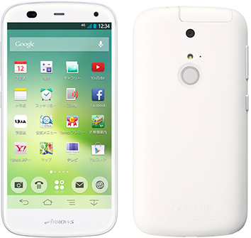 Fujitsu Arrows A 301F   смартфон с дактилоскопическим датчиком