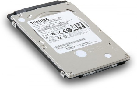 Toshiba анонсировала гибридный напокитель SSHD толщиной 7 мм
